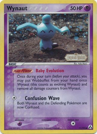Wynaut - 71/92 - Reverse