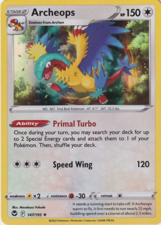 Archeops - 147/195 (Holo)