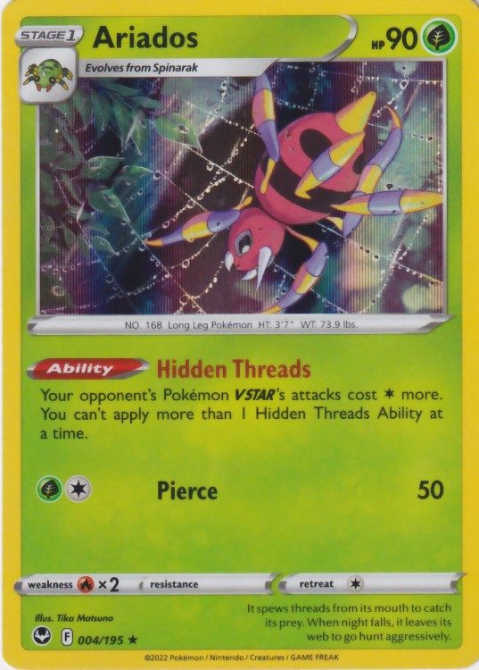 Ariados - 4/195 (Holo)