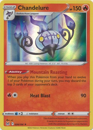 Chandelure - 26/196 (Holo)