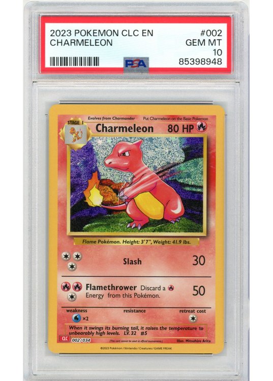 Charmeleon 002/034 PSA 10