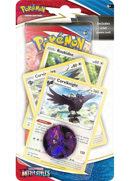 Corviknight blister pack (1 stk.) - SWSH Battle Styles