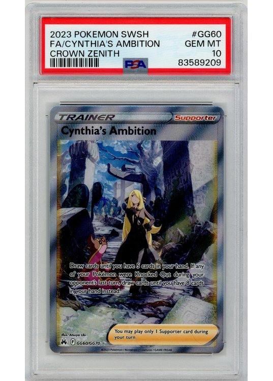 Cynthia's Ambition GG60/GG70 PSA 10