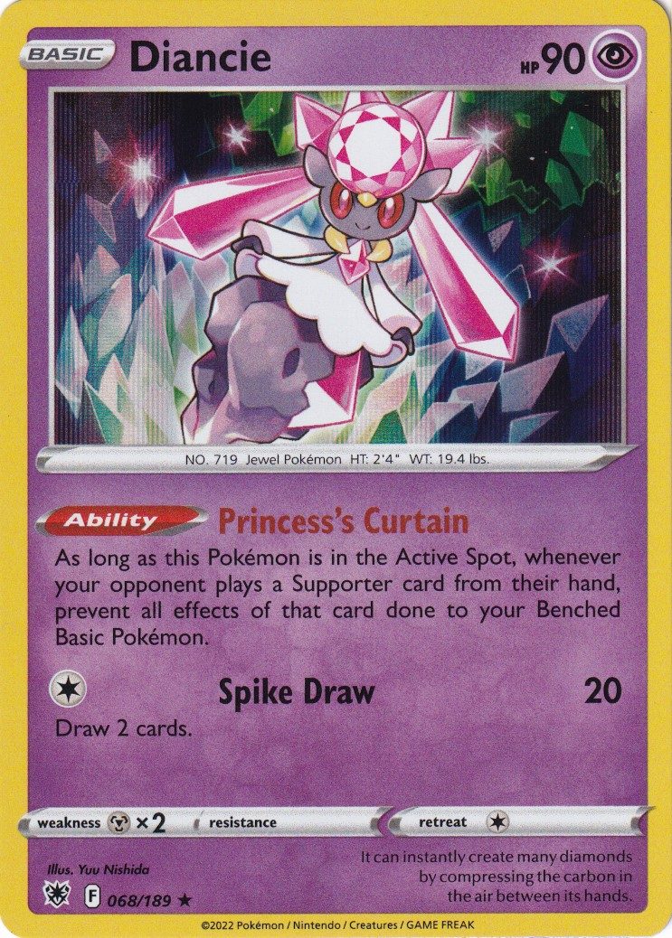Diancie - 68/189 (Holo)