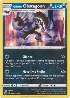 Galarian Obstagoon - 161/264 (Holo)
