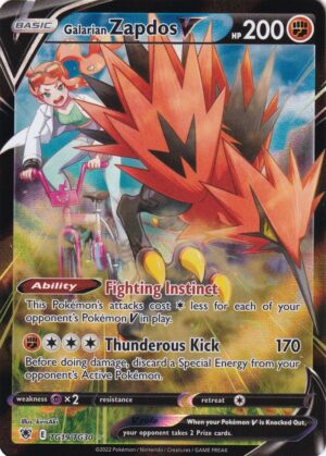 Galarian Zapdos V - TG19/TG30