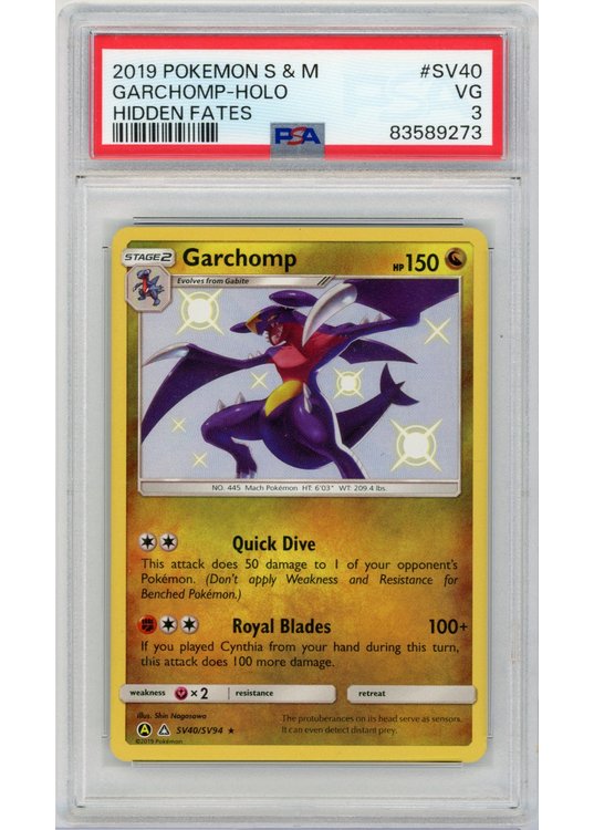 Garchomp SV40/SV94 PSA 3