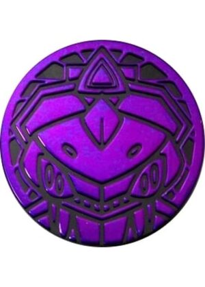 Genesect Pokemon mønt (Lilla - Mirror Holo) - Almindelig