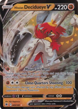 Hisuian Decidueye V - 83/189