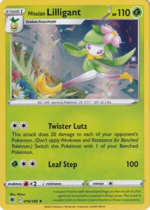Hisuian Lilligant - 16/189 (Holo)