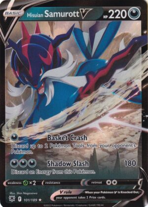 Hisuian Samurott V - 101/189
