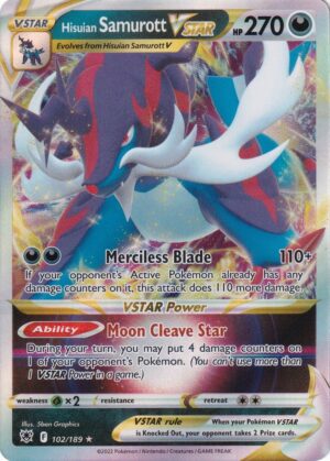 Hisuian Samurott VSTAR - 102/189