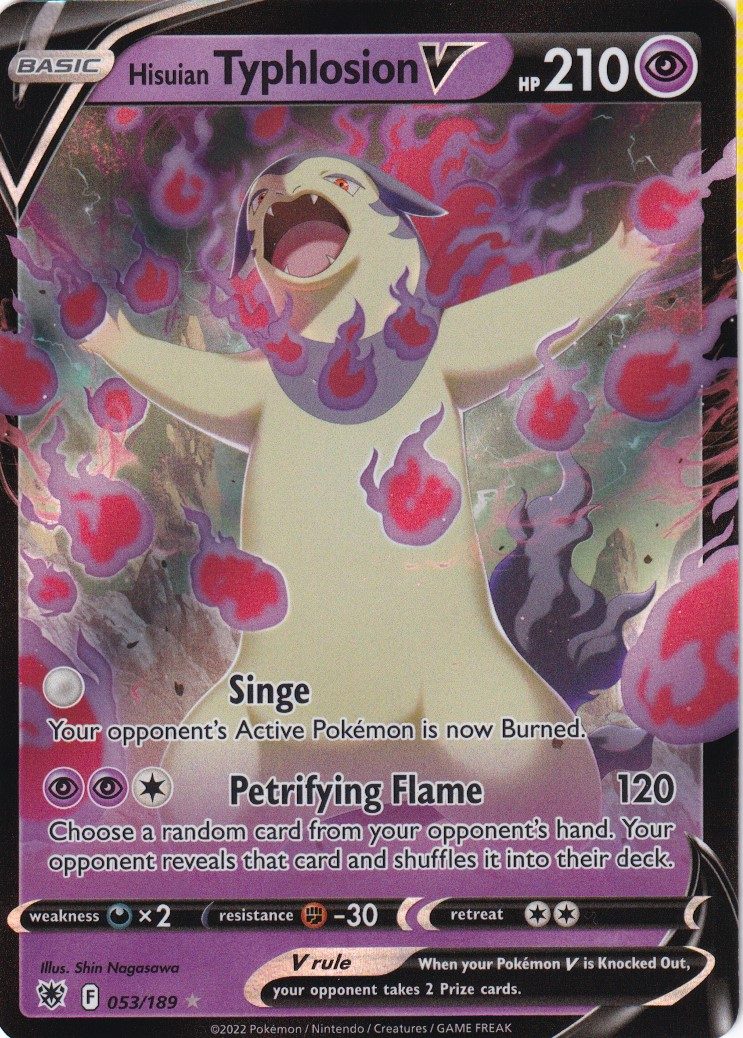 Hisuian Typhlosion V - 53/189
