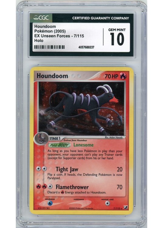 Houndoom 7/115 CGC 10