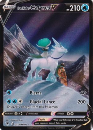 Ice Rider Calyrex V - TG14/TG30