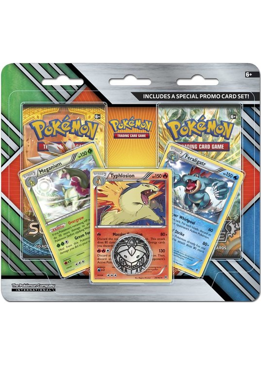 Johto Starters – Enhanced blister pack (2 stk.) – Sun & Moon