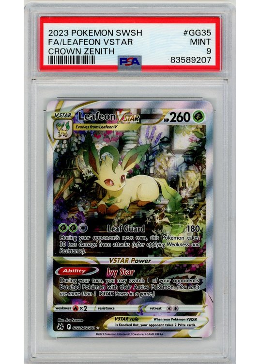 Leafeon VSTAR GG35/GG70 PSA 9