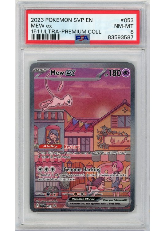 Mew ex PSA 9 - Gradede pokemon kort på Pokemons.dk