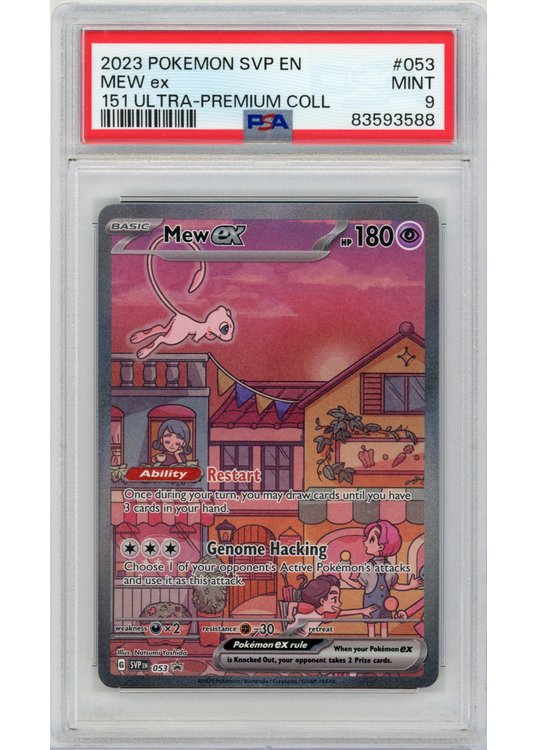 Mew ex PSA 9 - Gradede pokemon kort på Pokemons.dk