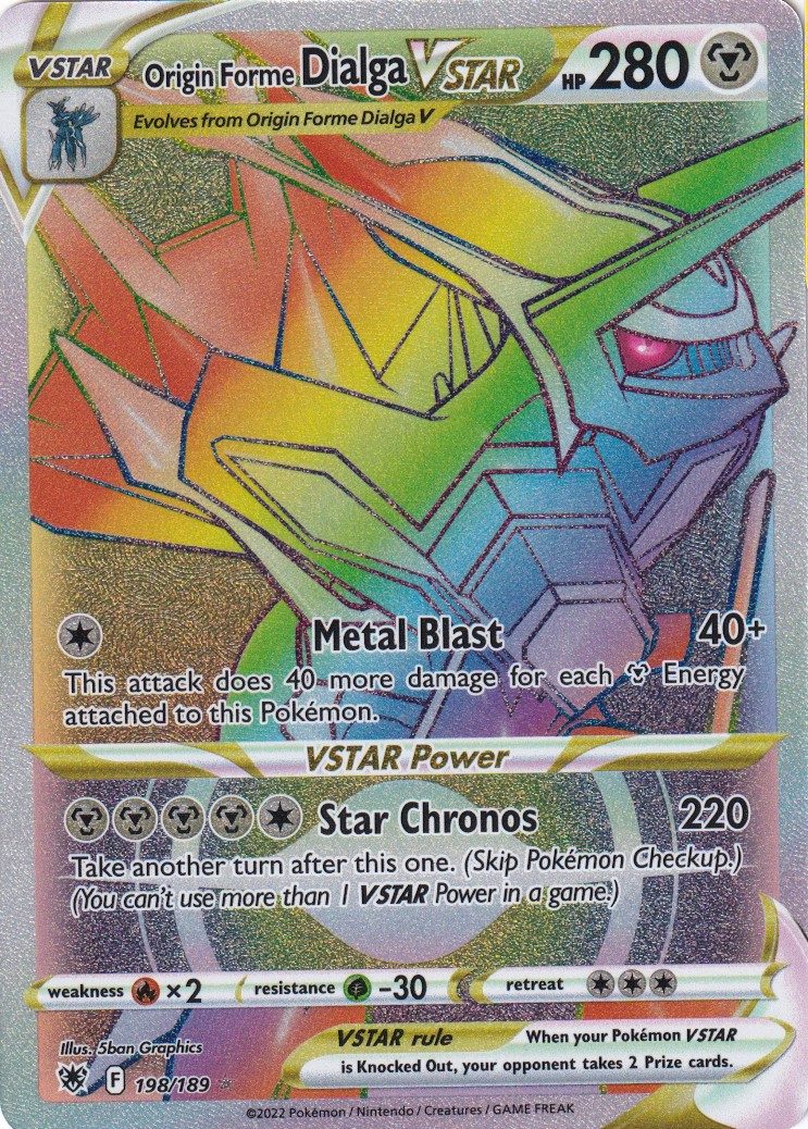 Origin Forme Dialga VSTAR - 198/189