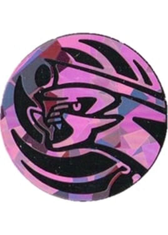 Palkia Pokemon mønt (Pink - Cracked Ice Holo) - Almindelig