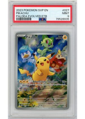 Pikachu SVP027 PSA 9