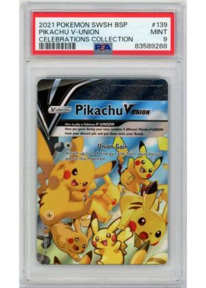 Pikachu V-UNION SWSH139 PSA 9
