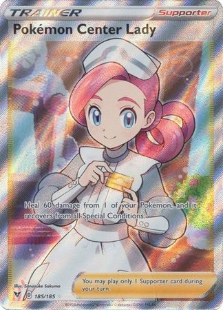 Pokemon Center Lady - 185/185