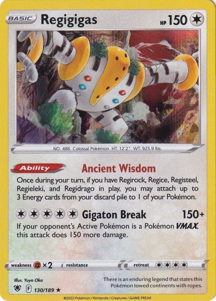 Regigigas - 130/189 (Holo)