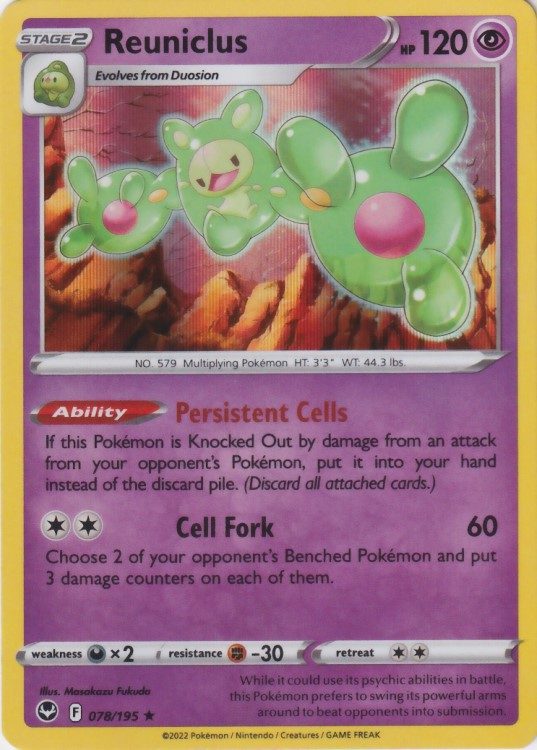 Reuniclus - 78/195 (Holo)