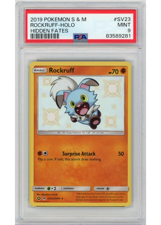 Rockruff SV23/SV94 PSA 9
