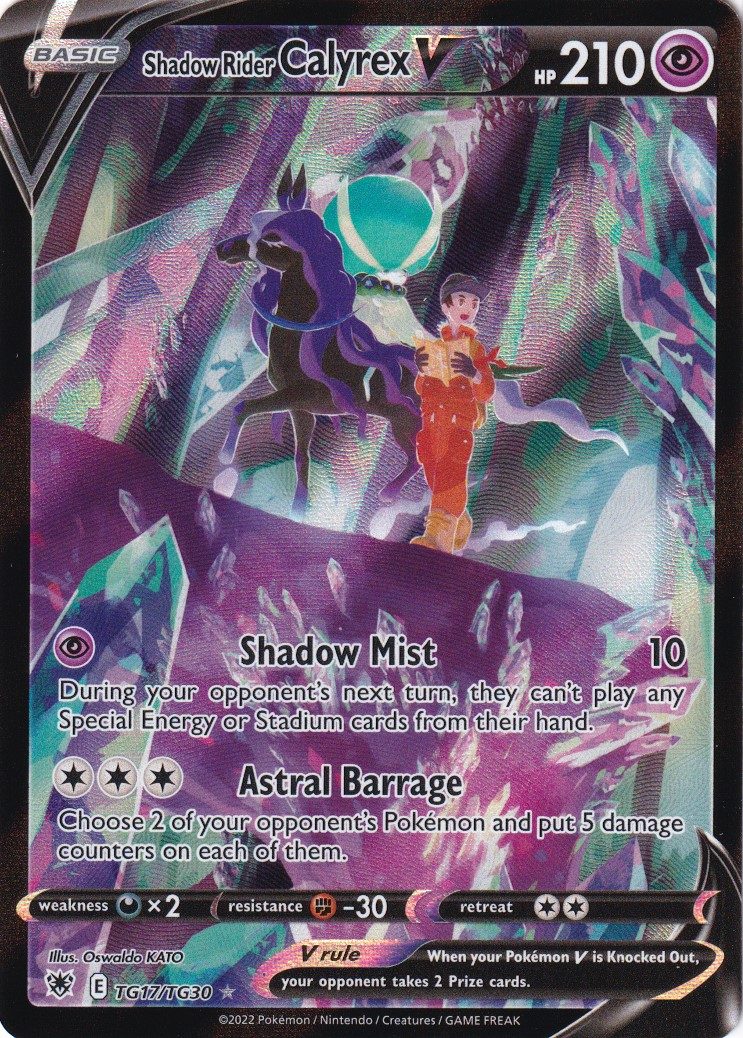 Shadow Rider Calyrex V - TG17/TG30