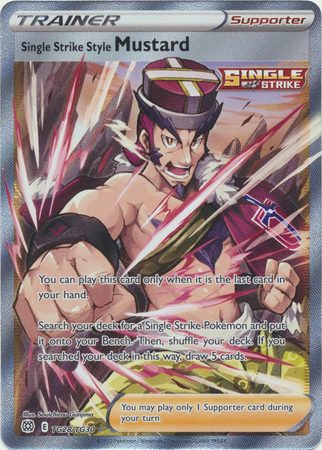 Single Strike Style Mustard - TG28/TG30
