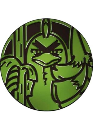 Sirfetch'd Pokemon mønt (Grøn - Mirror Holo) - Almindelig