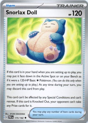 Snorlax Doll - 175/182
