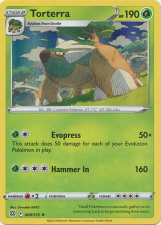 Torterra - 8/172 (Holo)