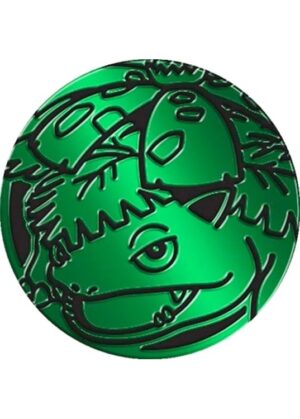 Venusaur Pokemon mønt (Grøn - Mirror Holo) - Stor
