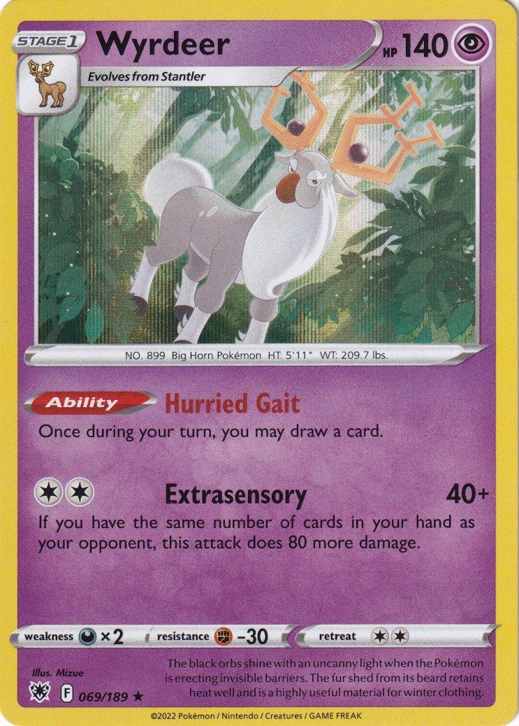 Wyrdeer - 69/189 (Holo)