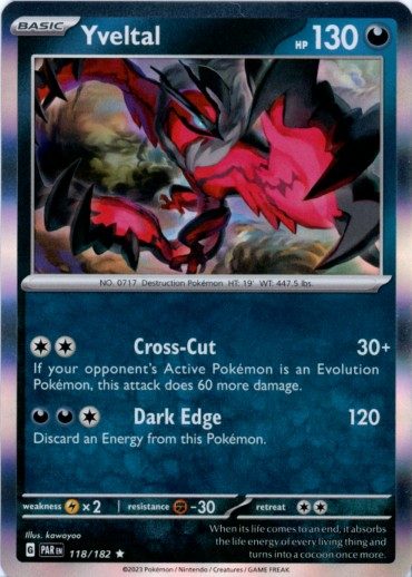 Yveltal - 118/182 (Holo)