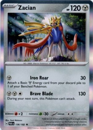 Zacian – 136/182 (Holo)