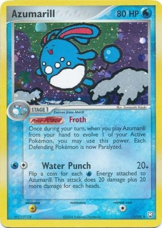 Azumarill - 1/109 (Holo)