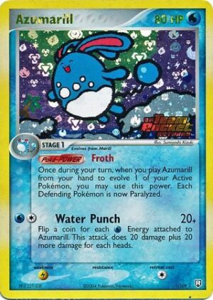 Azumarill - 1/109 - Reverse
