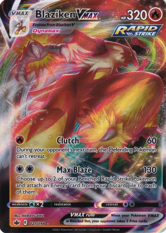 Blaziken VMAX - 021/198