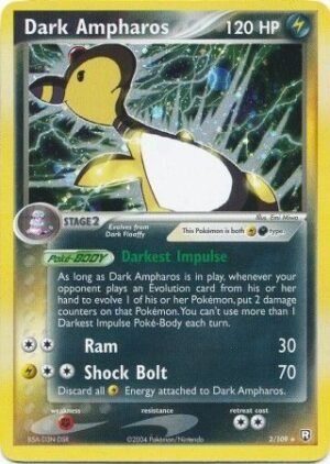 Dark Ampharos - 2/109 (Holo)