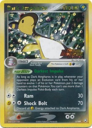 Dark Ampharos - 2/109 - Reverse