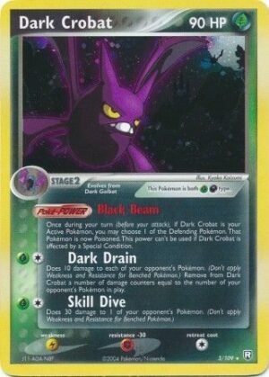 Dark Crobat - 3/109 (Holo)