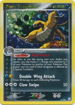 Dark Dragonite - 15/109 - Reverse