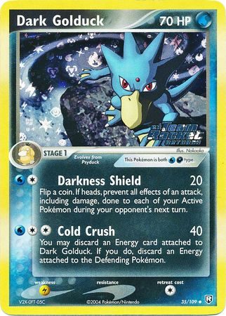 Dark Golduck - 35/109 - Reverse