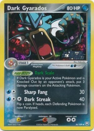 Dark Gyarados - 36/109 - Reverse