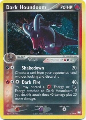 Dark Houndoom - 5/109 (Holo)